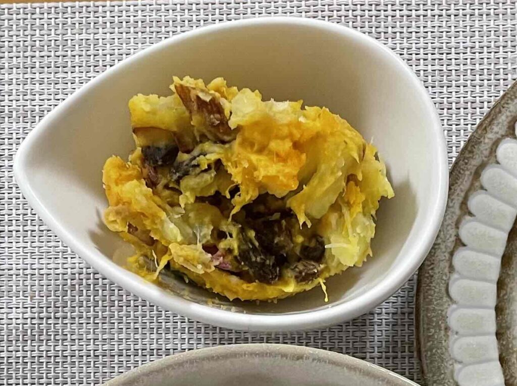 南瓜とさつま芋サラダ