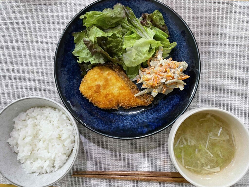 サワラのフライを糖尿病食・腎臓病食に変えるなら