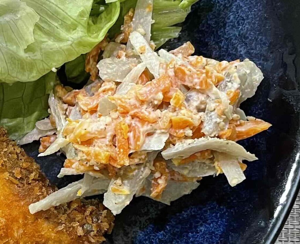 ごぼうと人参のサラダ