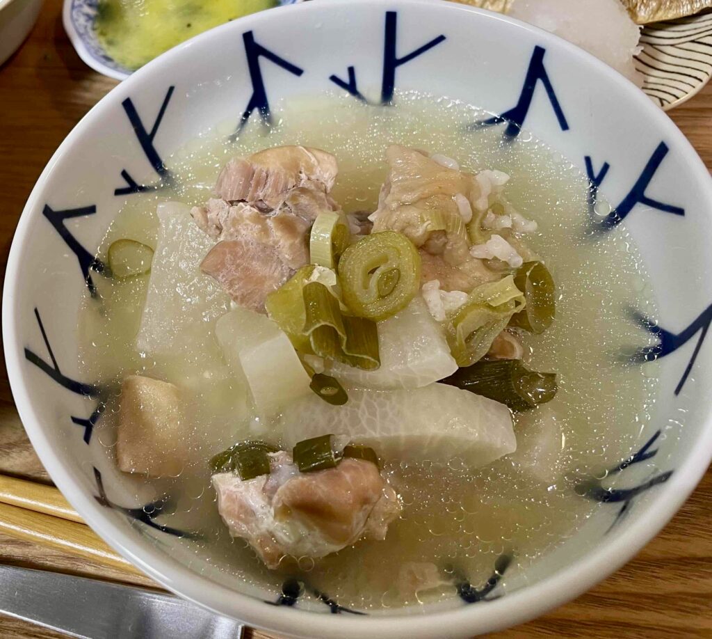 サムゲタン風スープ