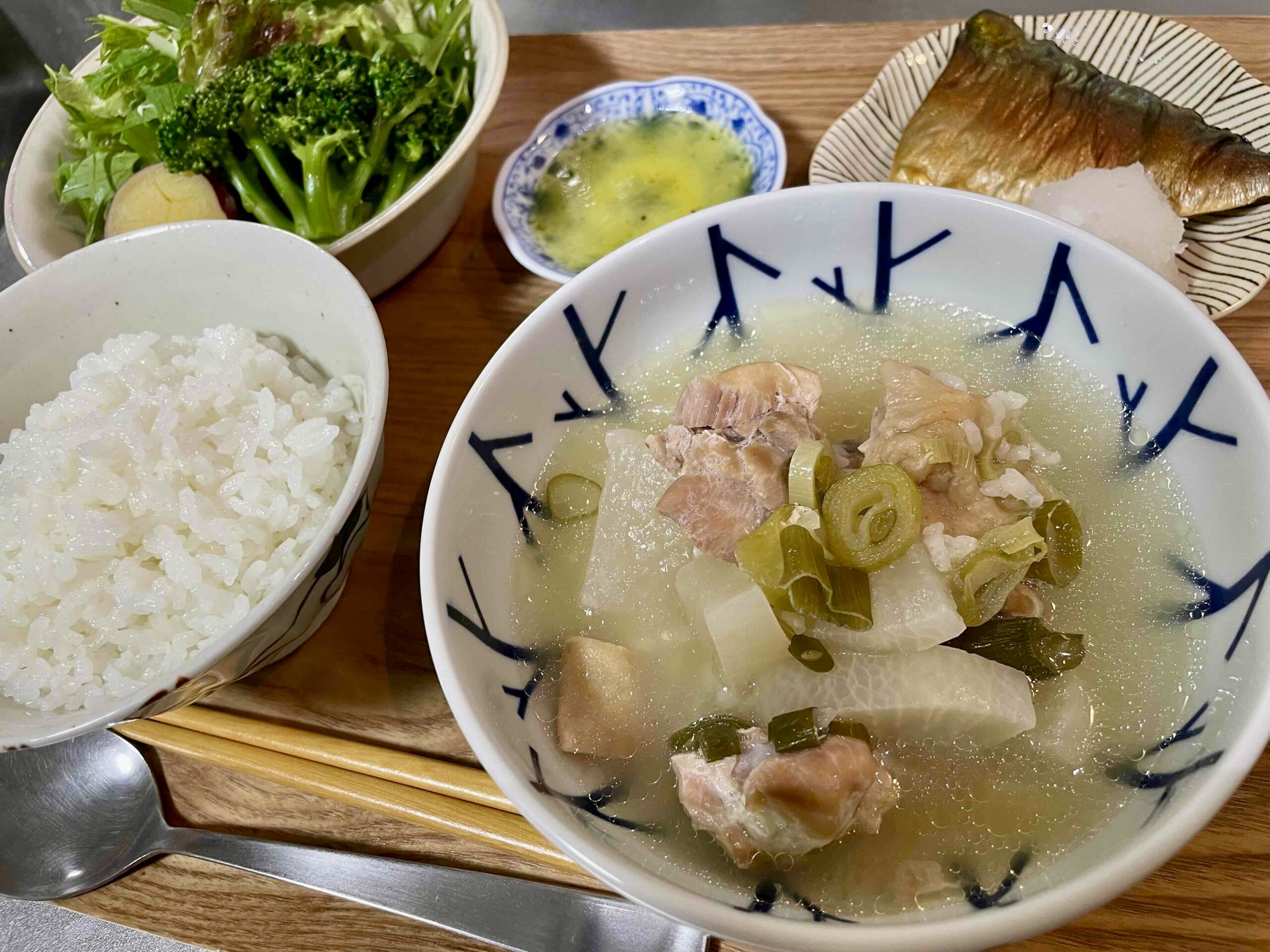 サムゲタン風スープ